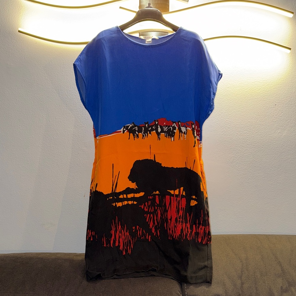 Diane Von Furstenberg Safari Jungle Dress